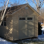 Middleton gable with LP Lap siding and 6" soffits